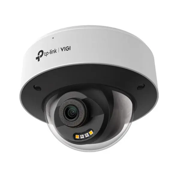 Camera IP Dome TP-Link VIGI InSight S245, 4MP, lentila 4 mm, Full-Color, IR 30 m, lumina alba 30 m, PoE, IP67, IK10