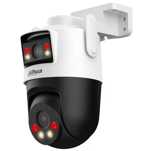 Camera IP Dome WiFi Dahua P3D-3F-PV, 3 + 3 MP, 2.6 mm / 6 mm , IR 30 / 50 m, lumina alba 20 microfon, difuzor, auto-tracking