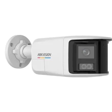 Camera IP Dual lens 6MP, 2 x lentila 2.8mm 180 , IR & WL 30m ColorVu, Audio+Stroboscop - HIKVISION DS-2CD1T67G2HP-LIUF-SL-2.8mm