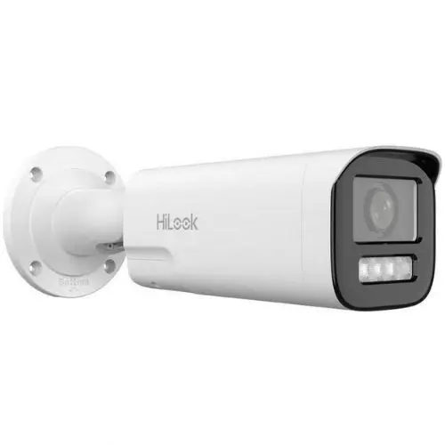 Camera IP exterior Hikvision HiLook IPC-B660HA-LZU(2.8-12mm), 6MP, Iluminare Duala, varifocala 2.8-12mm, Microfon, PoE, IP66