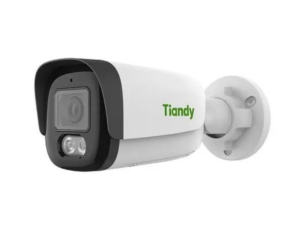 Camera IP exterior Tiandy 8MP Dual Light IR 50m LED alb 15m lentila 2.8mm microfon difuzor PoE IP67 microSD AI TC-C38WQ-I5W-E-Y-2.8mm-V4.2