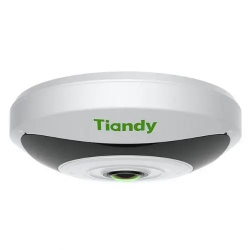 Camera IP Fisheye Tiandy, 5MP, Lentila 1.4mm, 360, IR 30m, Functii AI, Microfon, MicroSD, PoE - TC-C35VN-I3-EY-1.4