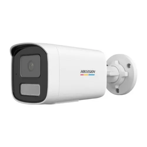 Camera IP Hikvision 2MP, ColorVu, IR 50m, Lumina Alba 50m, Microfon, PoE, IP67, lentila fixa 4mm - DS-2CD1T27G2H-LIU(4mm)