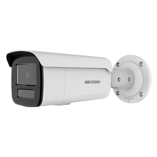 Camera IP Hikvision, 4K, AcuSense, PoE, lentila 2.8mm, IR 80m, Lumina Alba 80m, IP67, IK10 - DS-2CD2T83G2-4LI-2.8mm