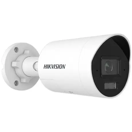 Camera IP HIKVISION DS-2CD2047G3-LI2UY-SL-2.8mm, 4MP, lentila 2.8mm, Smart Hybrid Light 40m ColorVu3, microfon, difuzor, Alarma, PoE, IP67