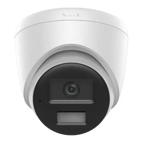Camera IP HiLook, 6MP, Lentila 2.8mm, PoE, Iluminare duala 30m, Microfon si difuzor, IP67 - IPC-T260HA-LUF/SL