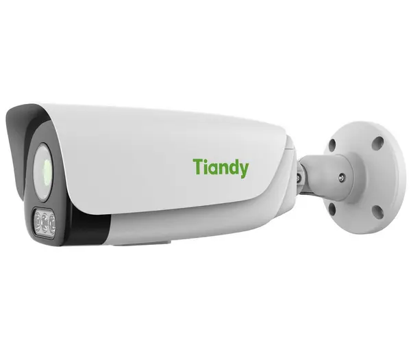 Camera IP LPR exterior Tiandy 4MP Color Maker IR 30m lumina alba 40m lentila motorizata 2.8-12mm microfon difuzor PoE IP67 microSD TC-C34LQ-LKI3WAEYMSH-LPR