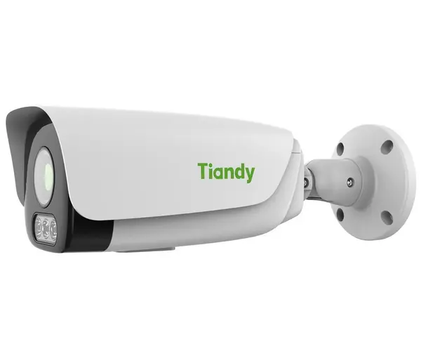 Camera IP LPR Tiandy, 4 MP, 2.8 - 12 mm, iluminare duala, Color Maker, microfon, difuzor, slot MicroSD, PoE, TC-C34LQ-LKI3WAEYMSHLPR2.8-12