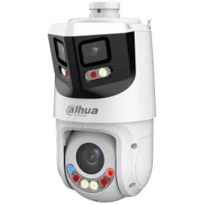 Camera IP panoramica Dahua SDT4E425-8P-GB-APV1-0280-S2, 8MP+4MP, Smart Dual Illuminat, lentila 2.8 si 5-125 mm, IR 100m, Auto tracking, PoE, IP66