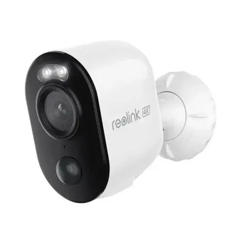 Camera IP Reolink Lumus Series E430, 2K 4MP, pentru exterior, Wi-Fi 2,4/5 GHz, detectare persoane/vehicule/animale, Full color Night Vision, Two-Way Audio, alarma cu sunet si lumina