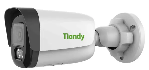 Camera IP Tiandy Color Maker Pro, 8MP 4K, 12V sau POE, IR 50 m, Slot MicroSD, Microfon, Difuzor, Alarma, TC-C38WQ-I5W-8MP