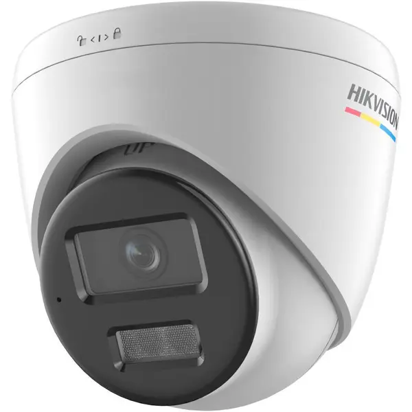 Camera IP turret exterior Hikvision 6MP ColorVu 3.0 Smart Hybrid Light 30m lentila 2.8mm microfon PoE IP67 DS-2CD1367G3-LIU