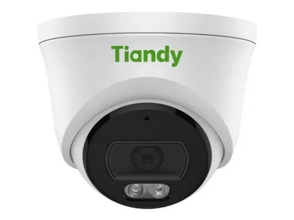 Camera IP turret Tiandy 5MP LED alb 15m lentila 2.8mm microfon PoE IP67 microSD AI TC-C35XP-3FRA-28