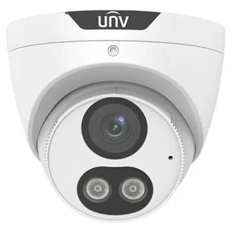 Camera IP Uniview IPC3618SB-ADF28KMC-I0, 8MP, 4K, lentila 2.8 mm, IR 30m, Alarma, Microfon, Difuzor, protectie perimetrala, slot card 256GB