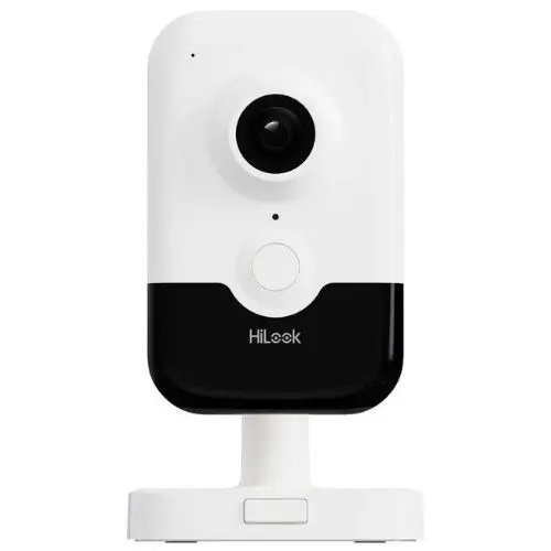 Camera IP Wi-Fi Cube HiLook, Acusense, FULL HD 2MP, Lentila 2.8mm, Iluminare IR 10m, audio, slot microSD - IPC-C320HA-D/W(W)