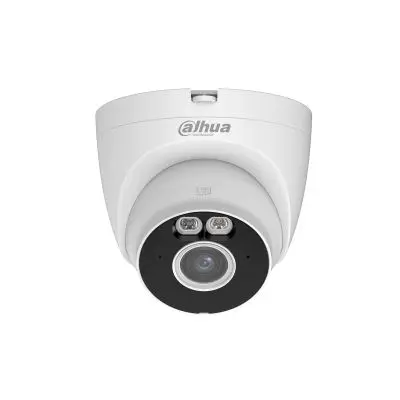 Camera IP Wi-Fi Dahua, 5MP, Smart Dual Light IR 30m si lumina calda 30m, lentila 2.8mm/3.6mm, microfon si difuzor, alarma audio-vizuala, IP67, microSD 256GB, T5A-PV