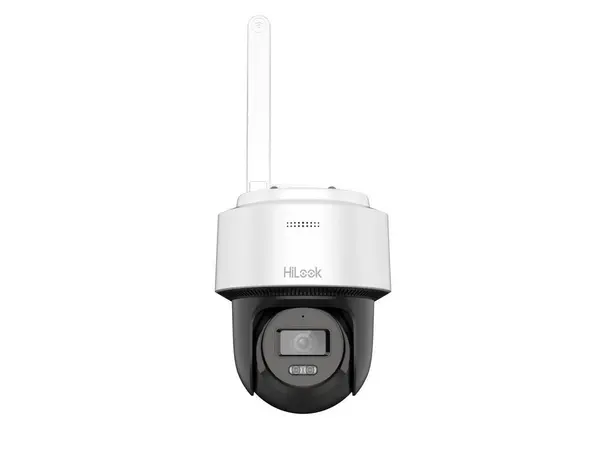 Camera IP Wi-Fi HiLook PT, 4MP, 2.8mm, Wi-Fi 6, Smart Hybrid Light, audio bidirectional, IP66, PTZ-N2C400M-D/W(2.8mm)