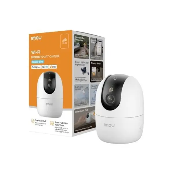 Camera IP Wi-Fi Imou Ranger 2 Pro 8MP 4K IR 20m Smart Full-Color 3.6mm microfon difuzor Wi-Fi 6 microSD IPC-S2EP-8X0S