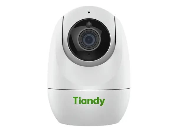 Camera IP WiFi PT Tiandy 4MP Dual Light IR 15m LED alb 10m lentila 4mm microfon difuzor microSD Auto-Tracking TC-H342N-9DA-4