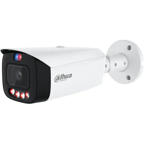 Camera IP WizColor Dahua IPC-HFW3649T1-AS-PV-0280B-PRO, 6MP, lentila 2.8mm, Smart Dual Light 50m, microfon dual, difuzor, sirena, PoE, IP67