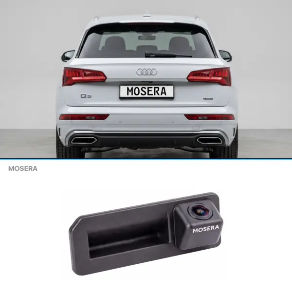 Cameră marșarier Audi Q5 FY 2017+ în mâner AHD 1080P NTSC MOSERA
