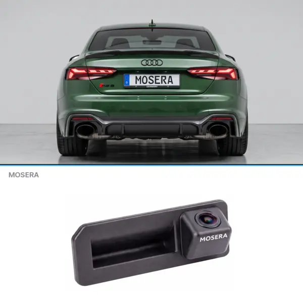 Cameră marșarier Audi RS5 F5 2018+ în mâner AHD 1080P NTSC MOSERA