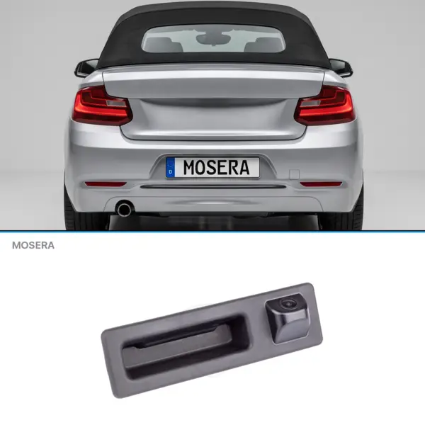 Cameră marșarier BMW Seria 2 Cabrio 2014-2017 în mâner AHD 1080P NTSC MOSERA