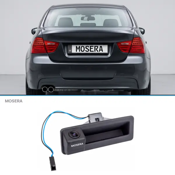 Cameră marșarier BMW Seria 3 E90, E91, E92, E93 2004-2012 AHD 1080P NTSC MOSERA