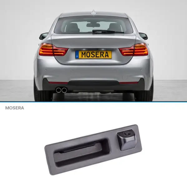 Cameră marșarier BMW Seria 4 Gran Coupé 2013-2017 în mâner AHD 1080P NTSC MOSERA