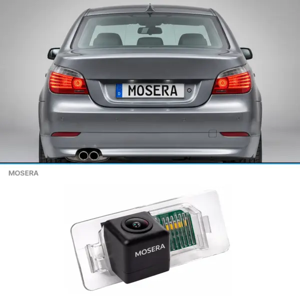 Cameră marșarier BMW Seria 5 E60 2001-2010 AHD 1080P NTSC MOSERA
