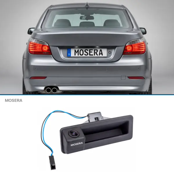 Cameră marșarier BMW Seria 5 E60, E61 2001-2010 AHD 1080P NTSC MOSERA