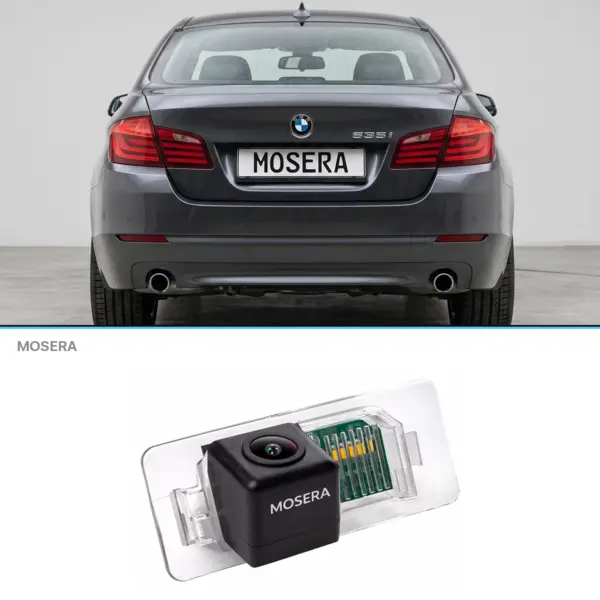 Cameră marșarier BMW Seria 5 F10 2009-2017 AHD 1080P NTSC MOSERA