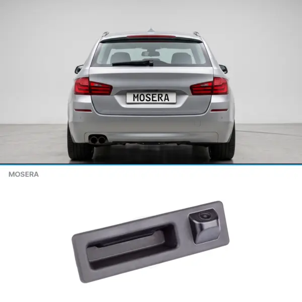 Cameră marșarier BMW Seria 5 Touring 2009-2017 în mâner AHD 1080P NTSC MOSERA