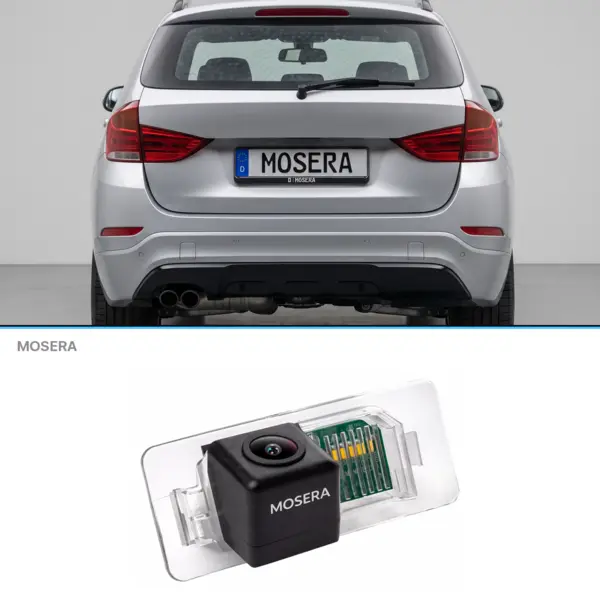 Cameră marșarier BMW X1 E84 2009-2015 AHD 1080P NTSC MOSERA