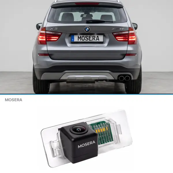 Cameră marșarier BMW X3 F25 2010-2017 AHD 1080P NTSC MOSERA
