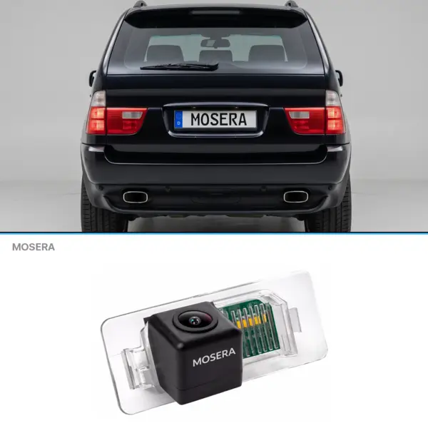 Cameră marșarier BMW X5 E53 2000-2006 AHD 1080P NTSC MOSERA