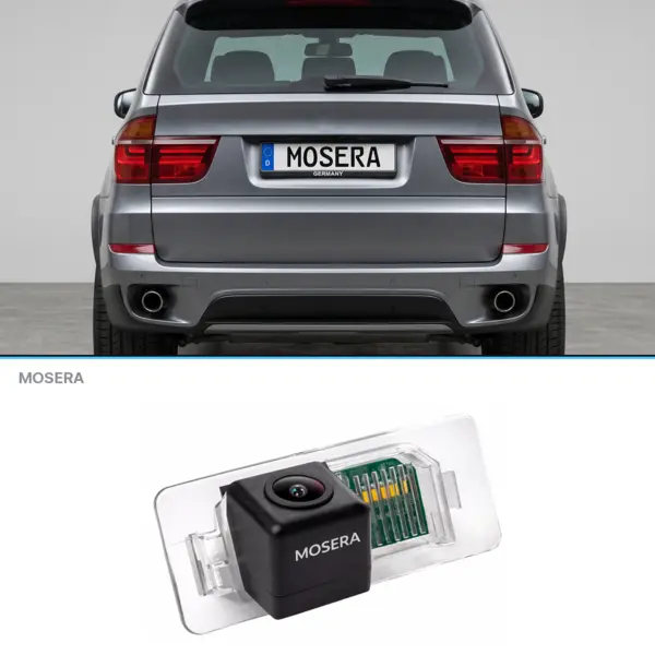 Cameră marșarier BMW X5 E70 2006-2013 AHD 1080P NTSC MOSERA