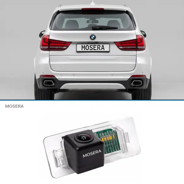 Cameră marșarier BMW X5 F15, F85 2013-2018 AHD 1080P NTSC MOSERA