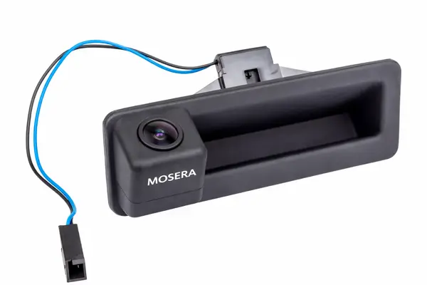 Camera Marsarier in Maner BMW seria 1, 3, 5, X1, X5, X6, E61, E72, E82, E88, E93, E92, E93 - AHD 1080P NTSC, Unghi 155 Grade, MOSERA