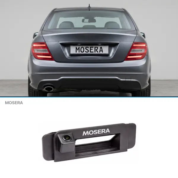 Cameră marșarier Mercedes-Benz Clasa C 2013+ în mâner AHD 1080P NTSC MOSERA