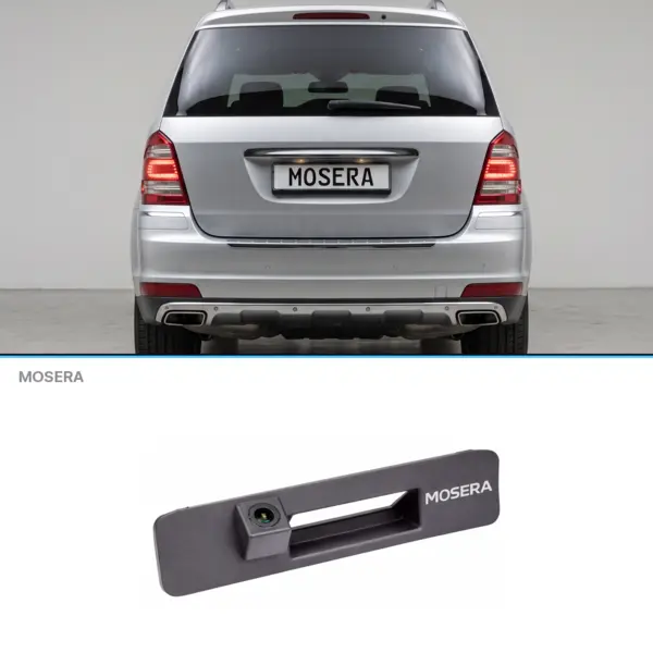 Cameră marșarier Mercedes-Benz Clasa GL X166 2012-2020 în mâner AHD 1080P NTSC MOSERA