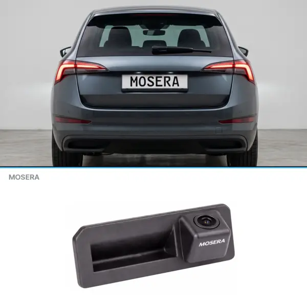Cameră marșarier Skoda Scala 2019+ în mâner AHD 1080P NTSC MOSERA
