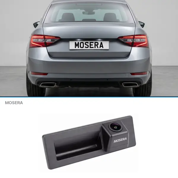 Cameră marșarier Skoda Superb 3 2015+ în mâner AHD 1080P NTSC MOSERA