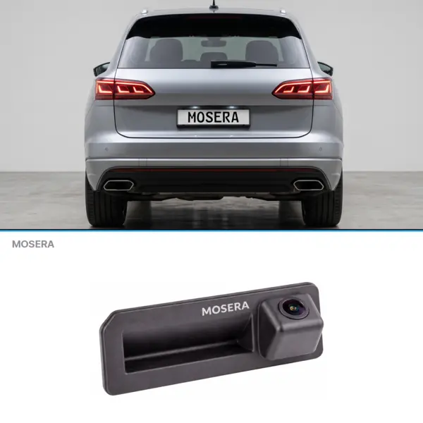 Cameră marșarier Volkswagen Touareg 2019+ în mâner AHD 1080P NTSC MOSERA