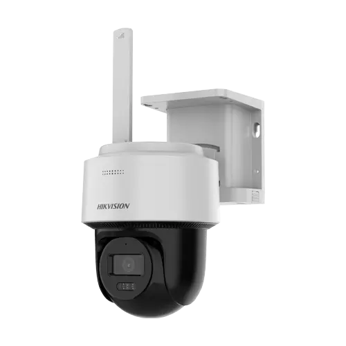 Camera PT 4G 4MP cu panou solar, lentila 4mm, IR 30m, WL 30m, Audio, IP66 - HIKVISION DS-2CFSP4-4G-4mm
