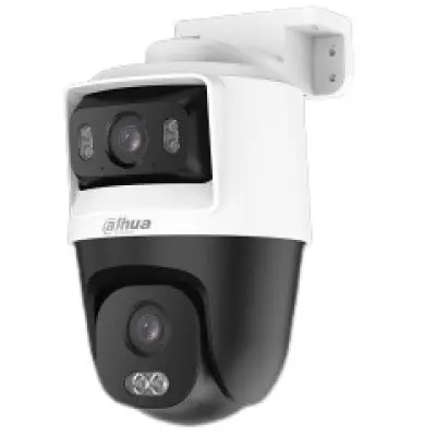 Camera PT HDCVI Dahua HAC-PTS1500C-E2-IL-A-0280B/0600B, 2+2 MP, lentila fixa 2.8 mm + PT 6 mm, Smart Dual Light (IR+WL 50m), microfon, IP66, 12 VDC