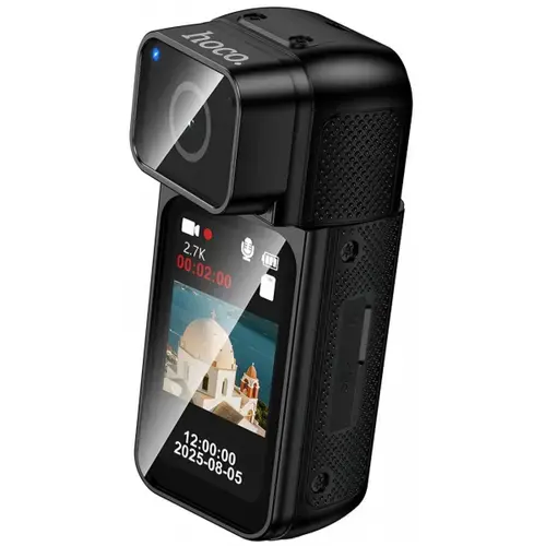 Camera Sport HOCO DV105, 2.7K, Afisaj 1.47inch, 15/30 FPS (Negru)