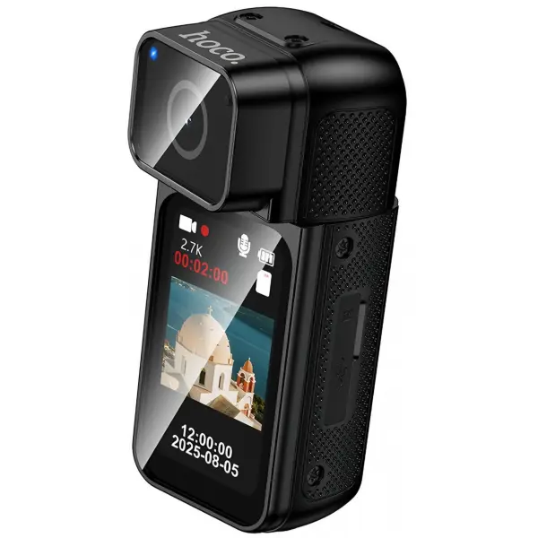 Camera Sport HOCO DV105, 2.7K, Afisaj 1.47inch, Neagra