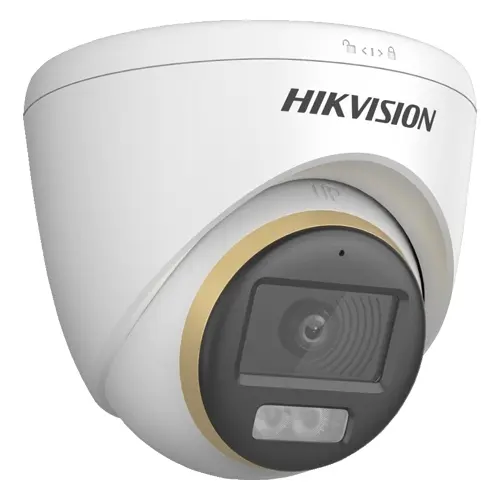 Camera supraveghere 2MP Dual Light IR 40m WL 40m microfon ColorVU - Hikvision - DS-2CE72DF3T-LFS-2.8mm