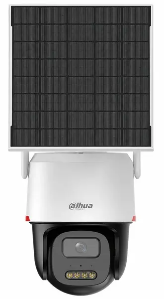 Camera supraveghere cu panou solar 4G Dahua APOLLO BP3EW-4GP, 3MP, detectie AI om/vehicul, audio bidirectional, full-color, IP66